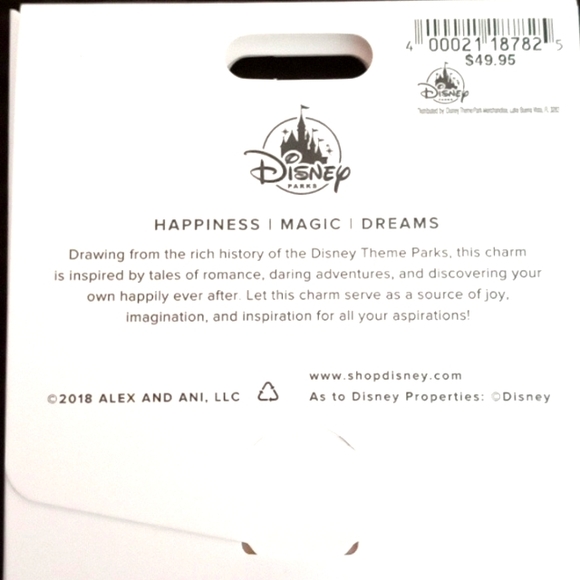 ALEX AND ANI/DISNEY PINK PASSHOLDER BRACELET - Picture 4 of 5